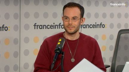 Clément Viktorovitch, sur franceinfo, jeudi 31 mars 2022. (FRANCEINFO)