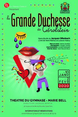 L'affiche de la Grande Duchesse d'Offenbach&nbsp; (L'affiche de la Grande Duchesse d'Offenbach)