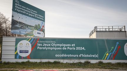 Malgré les inquiétudes de certains habitants, la mairie de Dugny assure que les installations pour les Jeux olympiques de Paris 2024 vont être rapidement rentables. (OLIVIER DONNARS / LE PICTORIUM / MAXPPP)