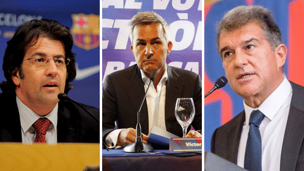 Toni Freixa, Victor Font et Joan Laporta vont s'affronter dimanche 7 mars pour la présidence du Barça.