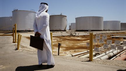 Une raffinerie appartenant à Aramco en Arabie saoudite. (TOM STODDART ARCHIVE / HULTON ARCHIVE via GETTYIMAGES)