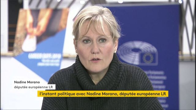 Extrait Nadine Morano Tête De Liste Aux Européennes Sa Réponse On Verra