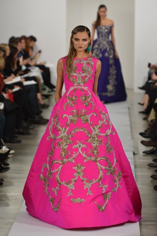 Oscar de la Renta pap ah 2013-2014, à New York (février 2013)
 (Slaven Vlasic / Getty)