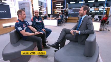 Sébastien Loeb et Stéphane Peterhansel