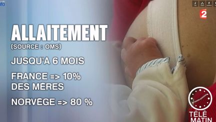 Les Françaises n'allaitent pas assez longtemps leurs bébés