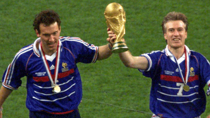 Laurent Blanc et Didier Deschamps, symboles de la génération 1998