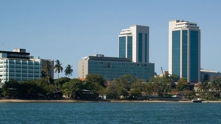 Vue de la banque centrale de Tanzanie à Dar es Salaam. (Wikipédia)