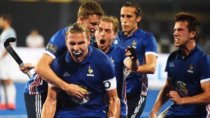 L'équipe de France se qualifie pour les huitièmes de finale de la coupe du Monde 2018. (DIBYANGSHU SARKAR / AFP)