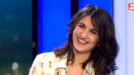 Géraldine Nakache sur le plateau du 20 Heures de France 2
 (France 2 / Culturebox)