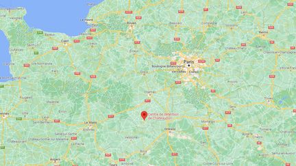 Les faits se sont déroulés dans le centre de détention de Châteaudun, dans l'Eure-et-Loir. (GOOGLE MAPS)