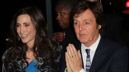 Nancy Shevell et Paul McCartney le 21 octobre 2011 à New York
 (Rob Kim / Getty Images / AFP)