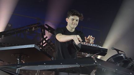 Petit Biscuit en concert au festival Solidays, juin 2016
 (SADAKA EDMOND/SIPA)