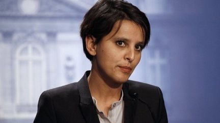 Najat Vallaud-Belkacem, porte-parole du gouvernement (MICHEL EULER / POOL / AFP)