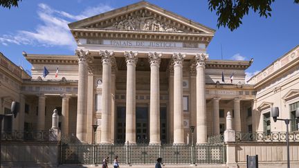 Le tribunal de Nîmes. (BLANCHOT PHILIPPE / AFP)