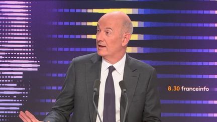 Roland Lescure, député Ensemble pour la République et vice-président de l'Assemblée nationale, le 2 décembre 2024 sur franceinfo. (FRANCEINFO / RADIO FRANCE)