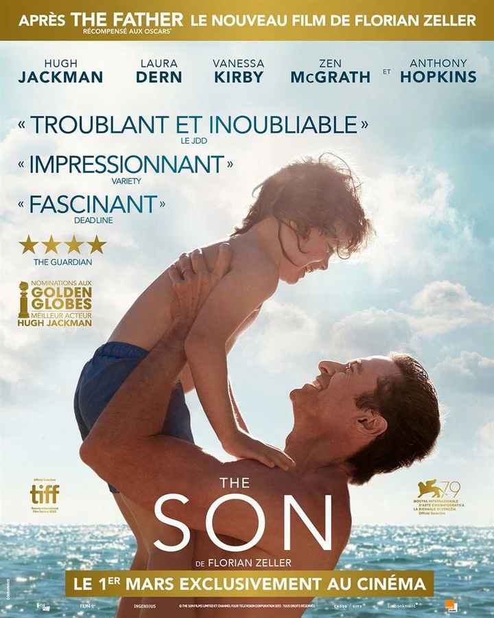 L'affiche de "The Son" de Florian Zeller (2023). (ORANGE STUDIO DISTRIBUTION / UGC DISTRIBUTION))