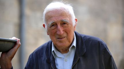 Jean Vanier, le 23 septembre 2014. (TIZIANA FABI / AFP)