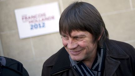 Bernard Thibault, secr&eacute;taire g&eacute;n&eacute;ral de la CGT, le 12 janvier 2012 &agrave; Paris. (FRED DUFOUR / AFP)