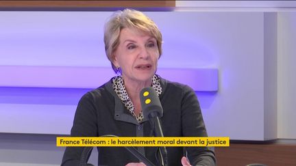 Marie-France Hirigoyen, psychiatre et psychanaliste, le 3 mai 2019 sur franceinfo. (FRANCEINFO / RADIOFRANCE)