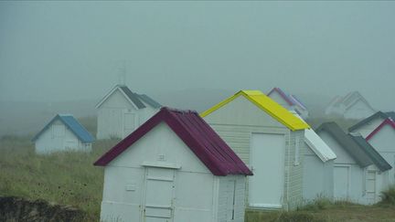 Manche : les cabines de Gouville-sur-Mer, joyau du patrimoine local