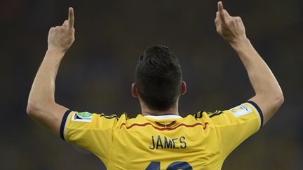 Le Colombien James Rodriguez (DANIEL GARCIA / AFP)