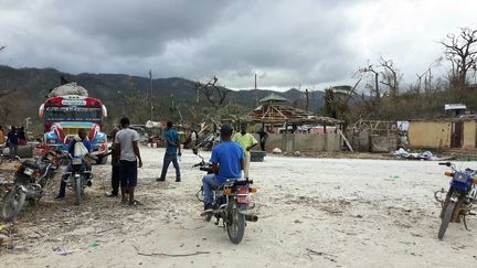 Après le passage de l'ouragan Matthew les habitants sont complétement démunis&nbsp; (Grégoire Lecalot)