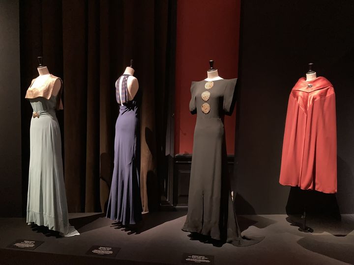 Exposition "Azzedine Alaia, couturier collectionneur" au Palais Galliera à Paris : modèles Lanvin, septembre 2023 (Corinne Jeammet)