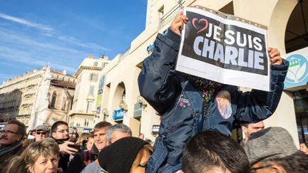 Manifestation pour la liberté d'expression à Marseille, le 11 janvier 2015
 (Damien Lepretre/Sipa)