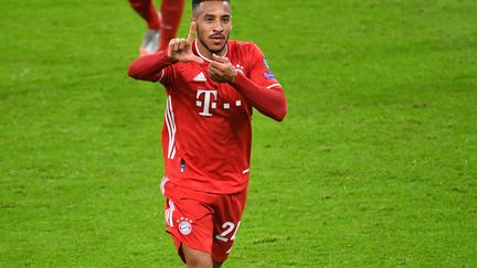 Corentin Tolisso lors de la rencontre Bayern - Alético Madrid en Ligue des Champions, le 21 octobre 2020.  (FRANK HOERMANN / AUGENKLICK/SVEN SIMON)