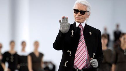 &quot;Cet imbécile, il sera aussi désastreux que Zapatero&quot;, dixit Karl Lagerfeld, parlant du président de la République François Hollande
 (Martin Bureau / AFP)