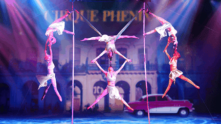 Des artistes exceptionnels qui se produisent pour la première fois en dehors de Cuba.
 (Cirque Phénix)