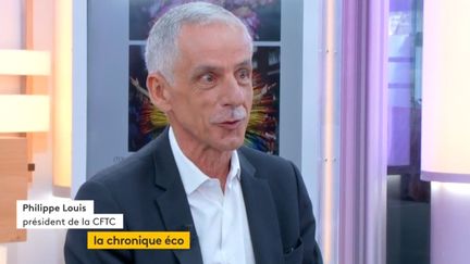 Invité de Jean-Paul Chapel dans ": L'éco", mardi 29 août, Philippe Louis, président de la CFTC a abordé la réforme du code du travail.