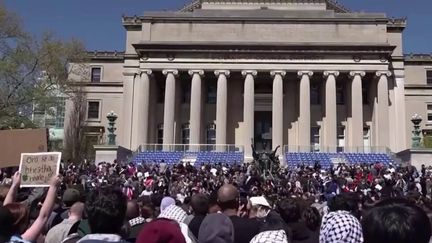 Guerre entre Hamas et Israël : manifestations pro-palestiniennes sur les campus américains