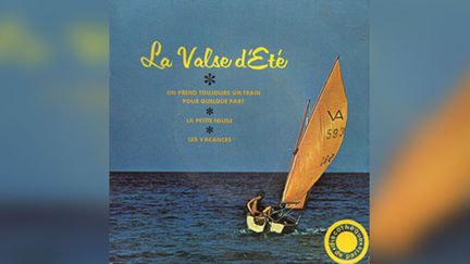 "La Valse d'été" d'Adamo et "Les Vacances" d'Enrico Macias sur le même disque publicitaire à l'été 1968.
 (Discothèque de Paris)