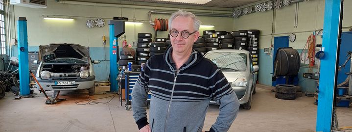 Le directeur d'Essonne Mobilités, Guillaume Garson. (BENJAMIN ILLY / RADIOFRANCE)