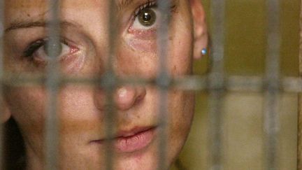 Florence Cassez, alors emprisonn&eacute;e &agrave; Mexico (Mexique), le 9 d&eacute;cembre 2005. (REUTERS)