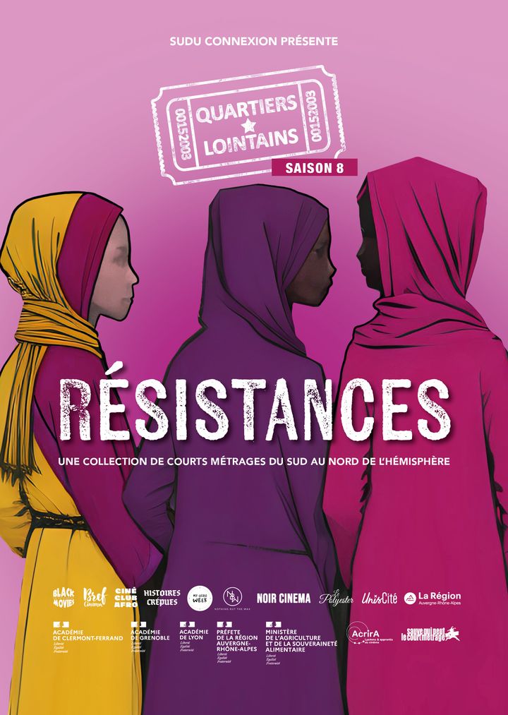 Affiche de "Résistances", la 8e saison de "Quartiers lointains". (SUDU CONNEXION)