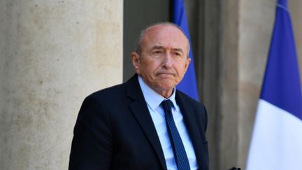 Gérard Collomb a estimé que le voile d'une représentante de l'Unef était une "provocation", vendredi 18 mai 2018. (AFP)