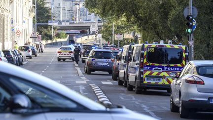 Un accident mortel a eu lieu sur quai Joffre, à Lyon, le 22 août 2022.&nbsp; (MAXPPP)