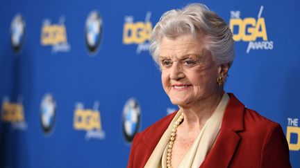 La comédienne Angela Lansbury, le 3 février 2018 aux DGA Awards à Beverly Hills en Californie (Etats-Unis).&nbsp; (ROBYN BECK / AFP)