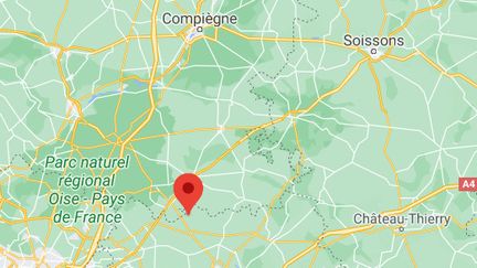 Un avion de tourisme s'est écrasé sur la commune de Saint-Pathus (Seine-et-Marne), dimanche 18 avril 2021. (GOOGLE MAPS)