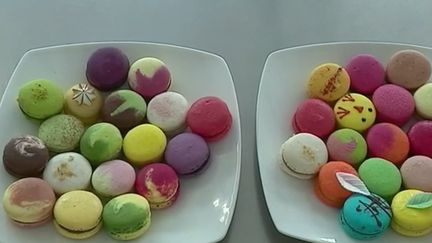 Ce petit gâteau rond et parfumé se décline sous toutes les couleurs. La folie macaron est devenue un véritable business. De nombreux entrepreneurs se lancent dans la course aux nouveautés et aux goûts originaux. (FRANCE 2)