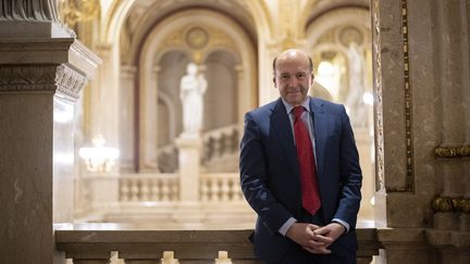 Dominique Meyer, ici en avril 2019 à l'Opéra de Vienne.&nbsp; (CHRISTIAN BRUNA / EPA)