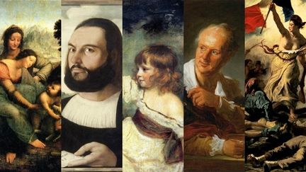 Sainte Anne, Master Hare, Portrait d'un homme &acirc;g&eacute; de 32 ans, Diderot, La libert&eacute; guidant le peuple : s&eacute;lection subjective de 5 des oeuvres expos&eacute;es au Louvre-Lens. (FRANCE 3 NORD PAS-DE-CALAIS)