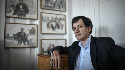 Me Didier Seban, à Paris, le 17 janvier 2020. (STEPHANE DE SAKUTIN / AFP)