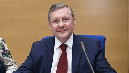 Philippe Bas au Sénat, à Paris, le 12 septembre 2018. (BERTRAND GUAY / AFP)