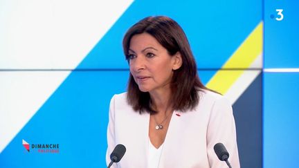 Anne Hidalgo
10 septembre 2021 (CAPTURE D'ECRAN "DIMANCHE EN POLITIQUE" / FRANCE 3)