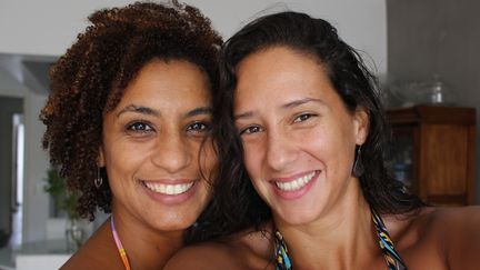 Marielle Franco (à gauche) et Monica Benicio (droite).&nbsp; (MONICA BENICIO / DR)