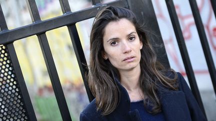 Anne-Cécile Mailfert, la présidente de la Fondation des femmes, le 15 février 2015. (STEPHANE DE SAKUTIN / AFP)