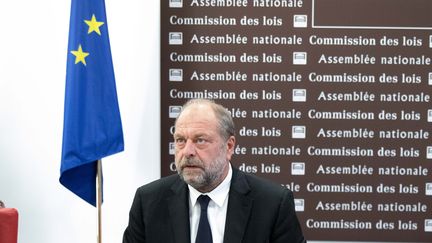 Le ministre de la Justice, Eric Dupond-Moretti, devant la commission des lois de l'Assemblée nationale, à Paris, le 20 juillet 2020. (MAXPPP)